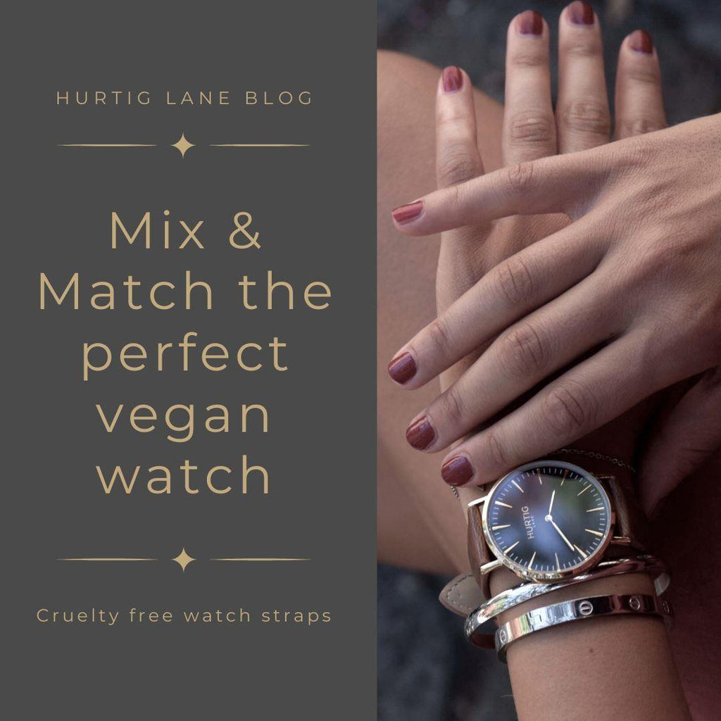 Mix and Match to create your perfect Vegan watch!