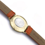Mykonos Vegan Leather Watch Gold, Black & Tan Watch Hurtig Lane Vegan Watches