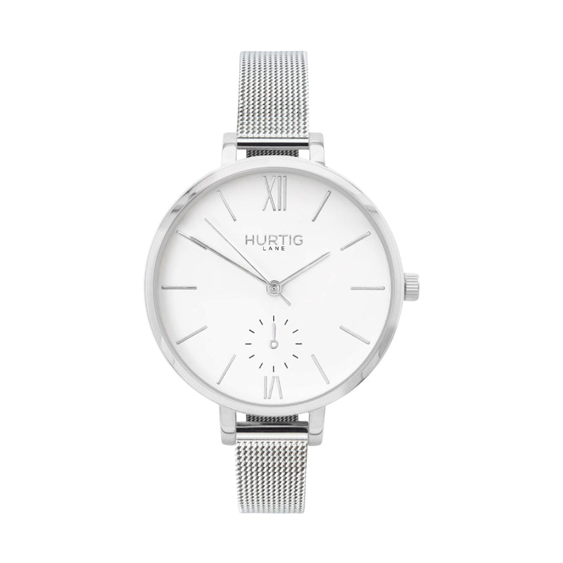 stainless steel mesh watch 
