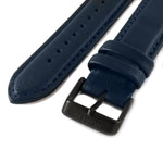 blue vegan leather strap 20mm