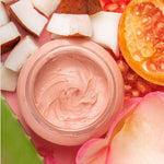 Australian pink clay mask with aloe vera, coconut, rose and pomegranate 